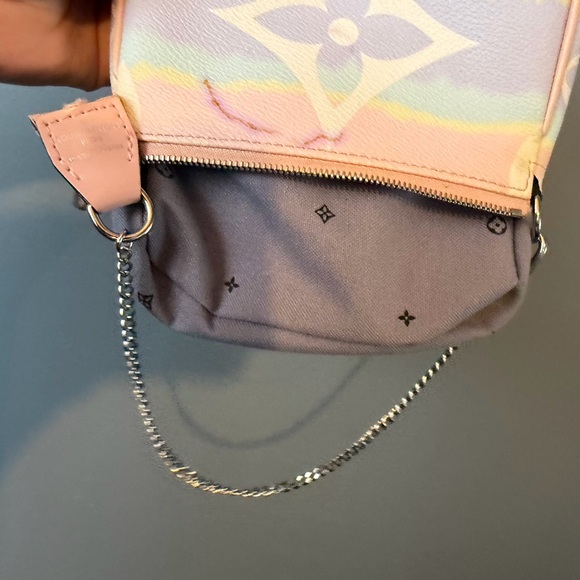 Limited Edition Louis Vuitton Monogram Escale Mini Pochette Accessoires - Picture 5 of 16